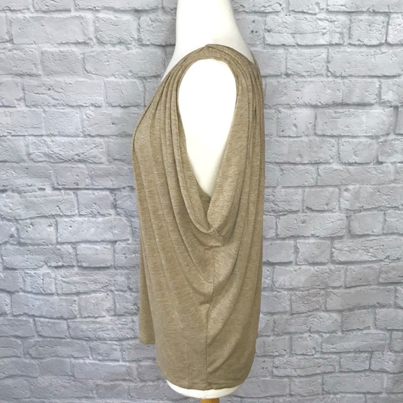 NWOT Max Studio cascade sleeveless top - Picture 3 of 7